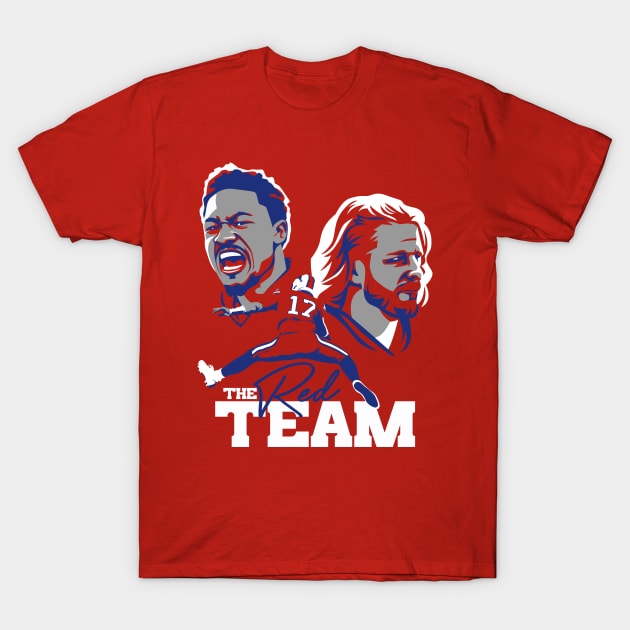 Buffalo Bills Red Color Rush Buffalo Bills T Shirt TeePublic